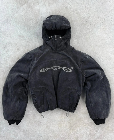 Fashion Wash Zip Up Hoodies