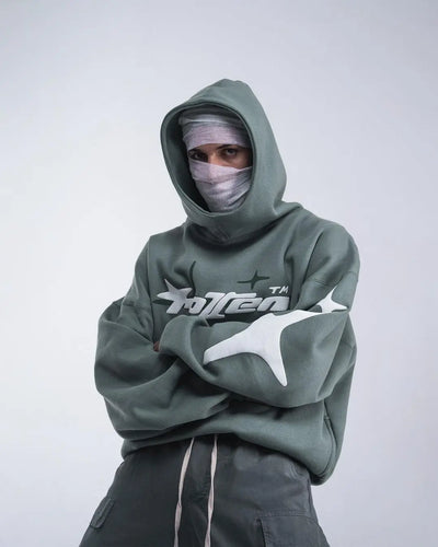 Retro Gothic Men Hoodie